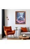 AI Funny AI Funny Cute Cat Art Picture for Kids Art Picture for Kids - 10x14 inches, Brown Color - Perfect Wall Decor for Children's Room AI Funny AI Funny Cute Cat Art Picture for Kids Art Picture for Kids - 10x14 inches, Brown Color - Perfect Wall Decor for Children's Room