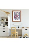 AI Funny AI Funny Cute Cat Art Picture for Kids Art Picture for Kids - 10x14 inches, Brown Color - Perfect Wall Decor for Children's Room AI Funny AI Funny Cute Cat Art Picture for Kids Art Picture for Kids - 10x14 inches, Brown Color - Perfect Wall Decor for Children's Room
