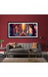Nature Landscape Floating Frame Scenery Digital Print - 12x24 inch Modern Nature Wall Art for Living Room, Bedroom, Office, Hotels, Drawing Room Nature Landscape Floating Frame Scenery Digital Print - 12x24 inch Modern Nature Wall Art for Living Room, Bedroom, Office, Hotels, Drawing Room