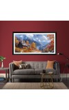 Nature Landscape Floating Frame Scenery Digital Print - 12x24 inch Modern Nature Wall Art for Living Room, Bedroom, Office, Hotels, Drawing Room Nature Landscape Floating Frame Scenery Digital Print - 12x24 inch Modern Nature Wall Art for Living Room, Bedroom, Office, Hotels, Drawing Room