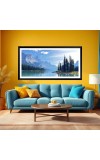 Nature Landscape Floating Frame Scenery Digital Print - 12x24 inch Modern Nature Wall Art for Living Room, Bedroom, Office, Hotels, Drawing Room Nature Landscape Floating Frame Scenery Digital Print - 12x24 inch Modern Nature Wall Art for Living Room, Bedroom, Office, Hotels, Drawing Room
