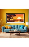 Nature Landscape Floating Frame Scenery Digital Print - 12x24 inch Modern Nature Wall Art for Living Room, Bedroom, Office, Hotels, Drawing Room Nature Landscape Floating Frame Scenery Digital Print - 12x24 inch Modern Nature Wall Art for Living Room, Bedroom, Office, Hotels, Drawing Room