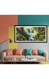 Nature Landscape Floating Frame Scenery Digital Print - 12x24 inch Modern Nature Wall Art for Living Room, Bedroom, Office, Hotels, Drawing Room Nature Landscape Floating Frame Scenery Digital Print - 12x24 inch Modern Nature Wall Art for Living Room, Bedroom, Office, Hotels, Drawing Room