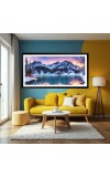 Nature Landscape Floating Frame Scenery Digital Print - 12x24 inch Modern Nature Wall Art for Living Room, Bedroom, Office, Hotels, Drawing Room Nature Landscape Floating Frame Scenery Digital Print - 12x24 inch Modern Nature Wall Art for Living Room, Bedroom, Office, Hotels, Drawing Room