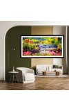 Nature Landscape Floating Frame Scenery Digital Print - 12x24 inch Modern Nature Wall Art for Living Room, Bedroom, Office, Hotels, Drawing Room Nature Landscape Floating Frame Scenery Digital Print - 12x24 inch Modern Nature Wall Art for Living Room, Bedroom, Office, Hotels, Drawing Room