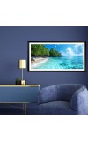 Nature Landscape Floating Frame Scenery Digital Print - 12x24 inch Modern Nature Wall Art for Living Room, Bedroom, Office, Hotels, Drawing Room Nature Landscape Floating Frame Scenery Digital Print - 12x24 inch Modern Nature Wall Art for Living Room, Bedroom, Office, Hotels, Drawing Room
