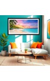 Nature Landscape Floating Frame Scenery Digital Print - 12x24 inch Modern Nature Wall Art for Living Room, Bedroom, Office, Hotels, Drawing Room Nature Landscape Floating Frame Scenery Digital Print - 12x24 inch Modern Nature Wall Art for Living Room, Bedroom, Office, Hotels, Drawing Room