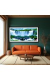 Nature Landscape Floating Frame Scenery Digital Print - 12x24 inch Modern Nature Wall Art for Living Room, Bedroom, Office, Hotels, Drawing Room Nature Landscape Floating Frame Scenery Digital Print - 12x24 inch Modern Nature Wall Art for Living Room, Bedroom, Office, Hotels, Drawing Room