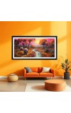Nature Landscape Floating Frame Scenery Digital Print - 12x24 inch Modern Nature Wall Art for Living Room, Bedroom, Office, Hotels, Drawing Room Nature Landscape Floating Frame Scenery Digital Print - 12x24 inch Modern Nature Wall Art for Living Room, Bedroom, Office, Hotels, Drawing Room