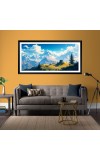Nature Landscape Floating Frame Scenery Digital Print - 12x24 inch Modern Nature Wall Art for Living Room, Bedroom, Office, Hotels, Drawing Room Nature Landscape Floating Frame Scenery Digital Print - 12x24 inch Modern Nature Wall Art for Living Room, Bedroom, Office, Hotels, Drawing Room