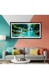 Nature Landscape Floating Frame Scenery Digital Print - 12x24 inch Modern Nature Wall Art for Living Room, Bedroom, Office, Hotels, Drawing Room Nature Landscape Floating Frame Scenery Digital Print - 12x24 inch Modern Nature Wall Art for Living Room, Bedroom, Office, Hotels, Drawing Room