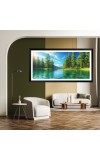 Nature Landscape Floating Frame Scenery Digital Print - 12x24 inch Modern Nature Wall Art for Living Room, Bedroom, Office, Hotels, Drawing Room Nature Landscape Floating Frame Scenery Digital Print - 12x24 inch Modern Nature Wall Art for Living Room, Bedroom, Office, Hotels, Drawing Room