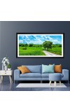 Nature Landscape Floating Frame Scenery Digital Print - 12x24 inch Modern Nature Wall Art for Living Room, Bedroom, Office, Hotels, Drawing Room Nature Landscape Floating Frame Scenery Digital Print - 12x24 inch Modern Nature Wall Art for Living Room, Bedroom, Office, Hotels, Drawing Room