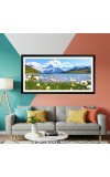 Nature Landscape Floating Frame Scenery Digital Print - 12x24 inch Modern Nature Wall Art for Living Room, Bedroom, Office, Hotels, Drawing Room Nature Landscape Floating Frame Scenery Digital Print - 12x24 inch Modern Nature Wall Art for Living Room, Bedroom, Office, Hotels, Drawing Room