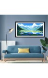 Nature Landscape Floating Frame Scenery Digital Print - 12x24 inch Modern Nature Wall Art for Living Room, Bedroom, Office, Hotels, Drawing Room Nature Landscape Floating Frame Scenery Digital Print - 12x24 inch Modern Nature Wall Art for Living Room, Bedroom, Office, Hotels, Drawing Room