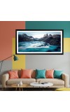 Nature Landscape Floating Frame Scenery Digital Print - 12x24 inch Modern Nature Wall Art for Living Room, Bedroom, Office, Hotels, Drawing Room Nature Landscape Floating Frame Scenery Digital Print - 12x24 inch Modern Nature Wall Art for Living Room, Bedroom, Office, Hotels, Drawing Room