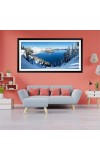 Nature Landscape Floating Frame Scenery Digital Print - 12x24 inch Modern Nature Wall Art for Living Room, Bedroom, Office, Hotels, Drawing Room Nature Landscape Floating Frame Scenery Digital Print - 12x24 inch Modern Nature Wall Art for Living Room, Bedroom, Office, Hotels, Drawing Room