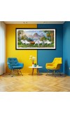 Nature Landscape Floating Frame Scenery Digital Print - 12x24 inch Modern Nature Wall Art for Living Room, Bedroom, Office, Hotels, Drawing Room Nature Landscape Floating Frame Scenery Digital Print - 12x24 inch Modern Nature Wall Art for Living Room, Bedroom, Office, Hotels, Drawing Room