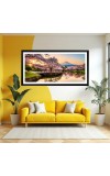 Nature Landscape Floating Frame Scenery Digital Print - 12x24 inch Modern Nature Wall Art for Living Room, Bedroom, Office, Hotels, Drawing Room Nature Landscape Floating Frame Scenery Digital Print - 12x24 inch Modern Nature Wall Art for Living Room, Bedroom, Office, Hotels, Drawing Room