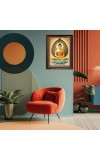 Buddhism Digital Print Photo 6.7x8.7 inches  (I24) - Vibrant Religious Wall Art for Home or Office Decor.