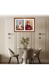 Ramakrishna paramahamsa and vivekananda Photo Frame - 11x15Inches - Spiritual Artwork for Home Wall Decoration, Puja Room and Office Decoration and Gifting Ramakrishna paramahamsa and vivekananda Photo Frame - 11x15Inches - Spiritual Artwork for Home Wall Decoration, Puja Room and Office Decoration and Gifting
