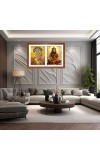 Lord lakshmi narasimha and Prahlada Photo Frame - 11x15Inches - Spiritual Artwork for Home Wall Decoration, Puja Room and Office Decoration and Gifting 