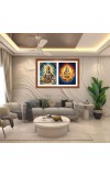 Soma and agni Photo Frame - 11x15Inches - Spiritual Artwork for Home Wall Decoration, Puja Room and Office Decoration and Gifting Soma and agni Photo Frame - 11x15Inches - Spiritual Artwork for Home Wall Decoration, Puja Room and Office Decoration and Gifting