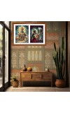 Soma and rohini Photo Frame - 11x15Inches - Spiritual Artwork for Home Wall Decoration, Puja Room and Office Decoration and Gifting Soma and rohini Photo Frame - 11x15Inches - Spiritual Artwork for Home Wall Decoration, Puja Room and Office Decoration and Gifting