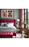 Durga and Kali Photo Frame - 11x15Inches - Spiritual Artwork for Home Wall Decoration, Puja Room and Office Decoration and Gifting Durga and Kali Photo Frame - 11x15Inches - Spiritual Artwork for Home Wall Decoration, Puja Room and Office Decoration and Gifting