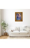 Lord shiva Photo Frame  10x14 Inches-Brown Wooden Frame for Home , Office & Temple Decoration and Gifting