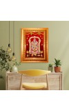 Tirupati Balaji Golden Designer Photo Frame | 10x14 Inch Religious Wall Hanging Frame for Home & Office Decoration | Hindu Deity Spiritual Gift Item Tirupati Balaji Golden Designer Photo Frame | 10x14 Inch Religious Wall Hanging Frame for Home & Office Decoration | Hindu Deity Spiritual Gift Item