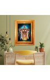 Lord Jagannath Golden Designer Photo Frame | 10x14 Inch Religious Wall Hanging Frame for Home & Office Decoration | Hindu Deity Spiritual Gift Item Lord Jagannath Golden Designer Photo Frame | 10x14 Inch Religious Wall Hanging Frame for Home & Office Decoration | Hindu Deity Spiritual Gift Item