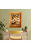 Lord vishnu Golden Designer Photo Frame | 10x14 Inch Religious Wall Hanging Frame for Home & Office Decoration | Hindu Deity Spiritual Gift Item Lord vishnu Golden Designer Photo Frame | 10x14 Inch Religious Wall Hanging Frame for Home & Office Decoration | Hindu Deity Spiritual Gift Item