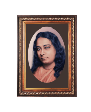 Sri Paramahansa Yogananda Color Photo frame 10x14 Inch - Vibrant Religious Wall Art for Home ,Office Decor,Temple Decoration and Gifting.