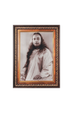 Sri Paramahansa Yogananda Color Photo frame 10x14 Inch - Vibrant Religious Wall Art for Home ,Office Decor,Temple Decoration and Gifting.
