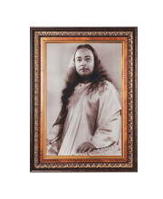 Sri Paramahansa Yogananda Color Photo frame 10x14 Inch - Vibrant Religious Wall Art for Home ,Office Decor,Temple Decoration and Gifting.