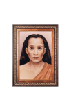 Sri Mahavatar Babaji Color Photo frame 10x14 Inch - Vibrant Religious Wall Art for Home ,Office Decor,Temple Decoration and Gifting.