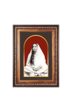 Sri Maa Sarada Devi Color Photo frame 10x14 Inch - Vibrant Religious Wall Art for Home ,Office Decor,Temple Decoration and Gifting.