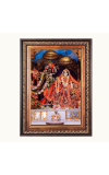 Shri Radha Krishna Color Photo frame 10x14 Inch - Vibrant Religious Wall Art for Home ,Office Decor,Temple Decoration and Gifting.