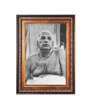 Sri Anukul Chandra Thakur Color Photo frame 10x14 Inch - Vibrant Religious Wall Art for Home ,Office Decor,Temple Decoration and Gifting.