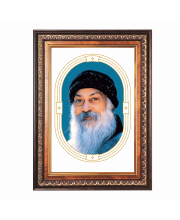 Acharya Osho Rajneesh  Color Photo frame 10x14 Inch - Vibrant Religious Wall Art for Home ,Office Decor,Temple Decoration and Gifting.