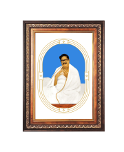 Sri Baroda Color Photo frame 10x14 Inch - Vibrant Religious Wall Art for Home ,Office Decor,Temple Decoration and Gifting.