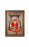 Sri Maa Kali Color Photo frame 10x14 Inch - Vibrant Religious Wall Art for Home ,Office Decor,Temple Decoration and Gifting.