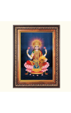 Sri Laxmi Color Photo frame 10x14 Inch - Vibrant Religious Wall Art for Home ,Office Decor,Temple Decoration and Gifting. Sri Laxmi Color Photo frame 10x14 Inch - Vibrant Religious Wall Art for Home ,Office Decor,Temple Decoration and Gifting.