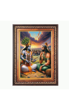 Sri krisha Color Photo frame 10x14 Inch - Vibrant Religious Wall Art for Home ,Office Decor,Temple Decoration and Gifting. Sri krisha Color Photo frame 10x14 Inch - Vibrant Religious Wall Art for Home ,Office Decor,Temple Decoration and Gifting.