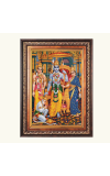Sri Ram Sita Lakshman And Hanuman Color Photo frame 10x14 Inch - Vibrant Religious Wall Art for Home ,Office Decor,Temple Decoration and Gifting. Sri Ram Sita Lakshman And Hanuman Color Photo frame 10x14 Inch - Vibrant Religious Wall Art for Home ,Office Decor,Temple Decoration and Gifting.