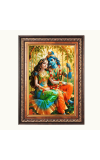 Sri Radha Krishna Color Photo frame 10x14 Inch - Vibrant Religious Wall Art for Home ,Office Decor,Temple Decoration and Gifting. Sri Radha Krishna Color Photo frame 10x14 Inch - Vibrant Religious Wall Art for Home ,Office Decor,Temple Decoration and Gifting.