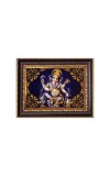 Sri Ganeshji Digital Print Photo 6.7x8.7 inches - Vibrant Religious Desk And Wall Art for Home , Office and Temple Decor and Gifting.