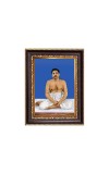 Sri Anukul Chandra Thakur Digital Print Photo 6.7x8.7 inches - Vibrant Religious Desk And Wall Art for Home , Office and Temple Decor and Gifting.