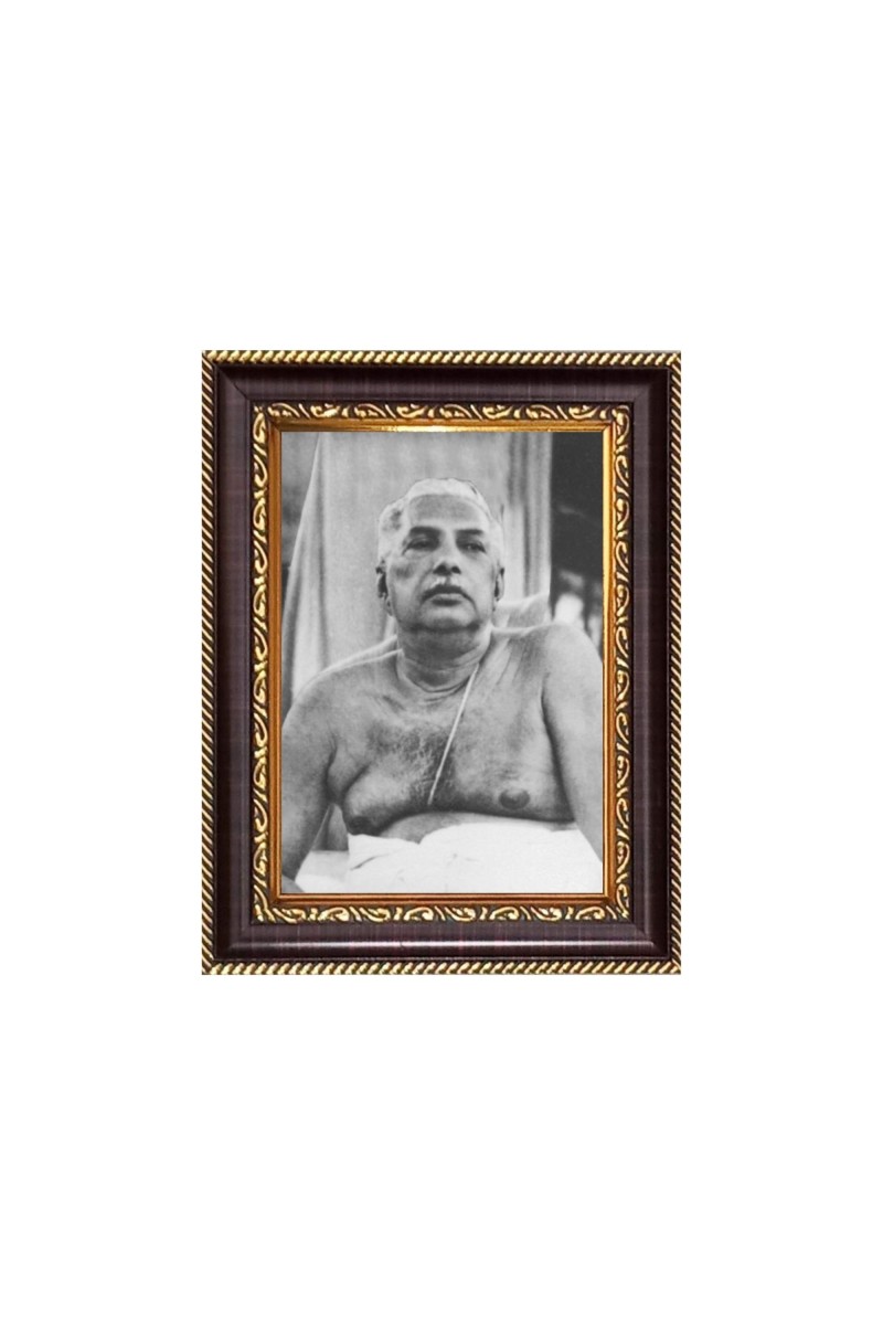 Sri Anukul Chandra Thakur Digital Print Photo 6.7x8.7 inches - Vibrant Religious Desk And Wall Art for Home , Office and Temple Decor and Gifting.